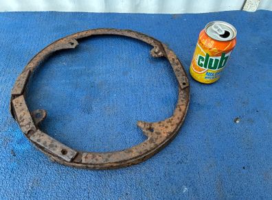 Metal rim for old end over end butter churn