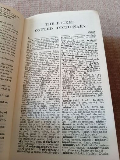 1965 The Pocket Oxford Dictionary of Current English. Lexicon. Vintage.
