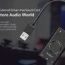 Orico SC2 USB External Sound Card Windows Mac Linux Image 2