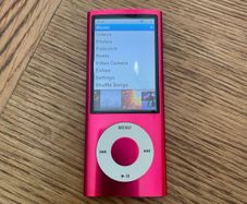 apple ipod nano 5th gen 16gb pink