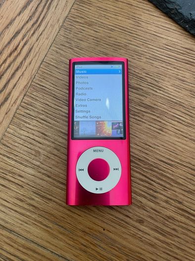 apple ipod nano 5th gen 16gb pink