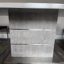 marble effect dining table Image 3