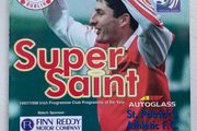 Very Rare 1999 St. Patrick's Athletics v Bohemian FC - League of Ireland Premier Division Programme