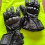 Richa leather motorbike gloves Image 4
