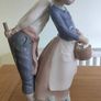 Porcelain figurine Nao by Liadro hand made in Spain Image 4