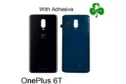 For OnePlus 6T 1+6T Back Battery Cover Rear Glass Panel Housing Case Black New