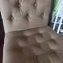 4 dining chairs set beige Image 3