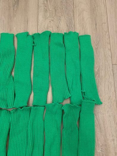 Bright Green Legwarmers Bundle - 8 Pairs