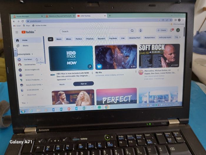 Lenovo Thinkpad, Model T420, Intel Core i5-2540M CPU, 2.6GHz, 4GB Ram, 160GB HDD, Windows 7 Professional,, Chrome, Office, Excel, Powerpoint, etc