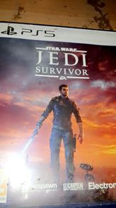 Three PS5 games - Star Wars Jedi Survivor, Walking Dead, Hogwarts