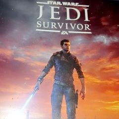 Three PS5 games - Star Wars Jedi Survivor, Walking Dead, Hogwarts