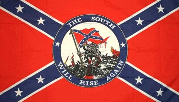 South will rise again Confederate Flag