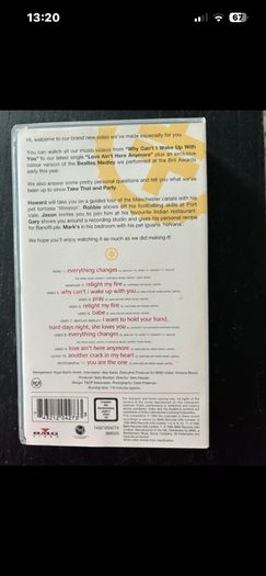 Take That VHS
