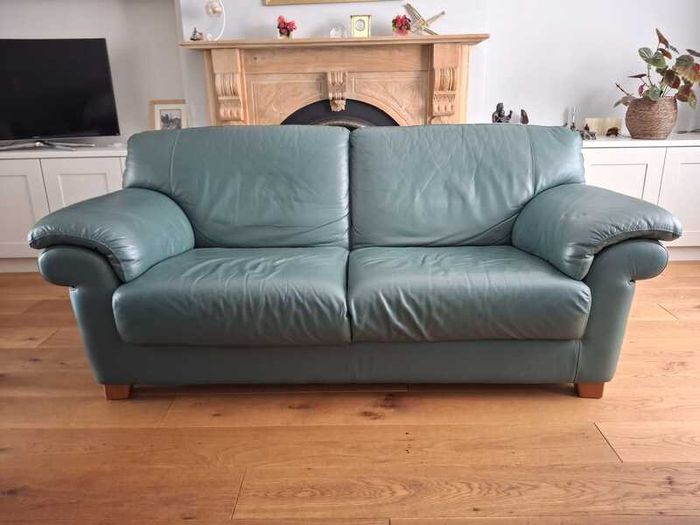 Leather couch