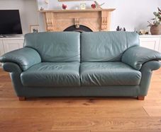 Leather couch