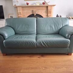 Leather couch