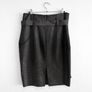 Pre Owned River Island Shimmer Metallic High-Waisted Pencil Skirt Image 3