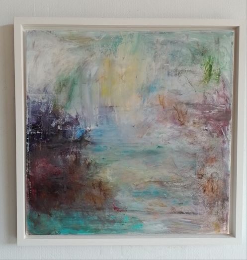 Large Original Abstract Painting Original Art Contemporary Art Modern Irish abstract art Framed