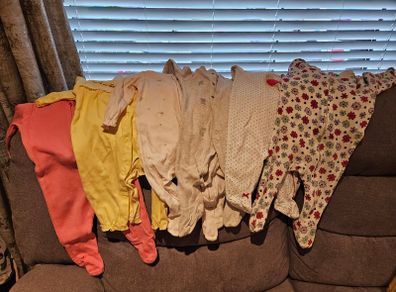 Bag of Baby girl clothes