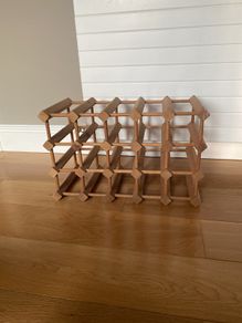 Solid Wood Wine Rack