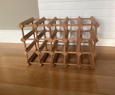Solid Wood Wine Rack