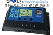26422 12/24V USB Solar Panel 10A Battery Regulator Charge Intelligent Controller