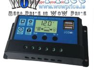 main image for ad 26422 12/24V USB Solar Panel 10A Battery Regulator Charge Intelligent Controller