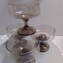 Two Sets of Glass Dessert bowls Image 2