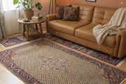 Large 10ft x 6ft Art Deco  Persian Koliai 305cm x 165cm Hand Knotted Rug Carpet