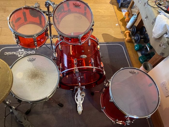 PRICE DROP Used Pearl Crystal Beat RUBY Kit