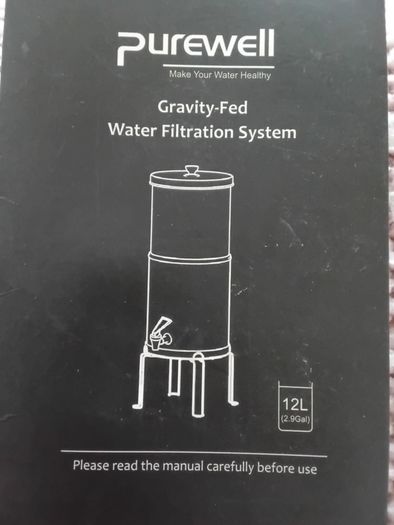Purewell Gravity filter (Stainless steel)