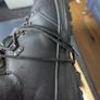 leather motorcycle boots hardly ever worn Image 3