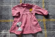 3-6m, M&amp;S Peanuts Soft Baby Dress
