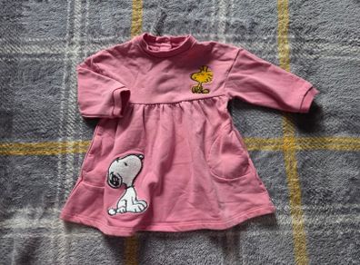 3-6m, M&S Peanuts Soft Baby Dress