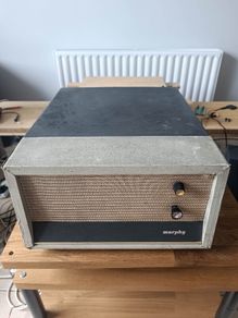 Vintage Retro Murphy A426G Record Player, Portable, 4 Speed, 50s/ 60s, Turntable