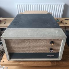 Vintage Retro Murphy A426G Record Player, Portable, 4 Speed, 50s/ 60s, Turntable