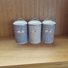 Tea Coffee Sugar Storage Tins