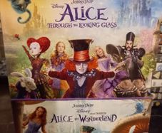 Alice in Wonderland 2 movie Dvd Boxset Collection Johnny Depp Tim Burton