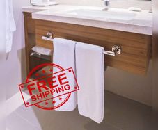 NEW SALE | Towel Rail-38cm Stainless Steel Bath Towel Holder