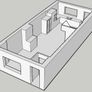 3D Printed House Floor Plans (Scale 1:100) Image 6