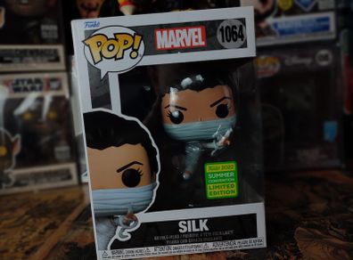 Silk (Jumping) ! Marvel ! 2022 Summer Convention Limited Edition ! Funko POP Figure !