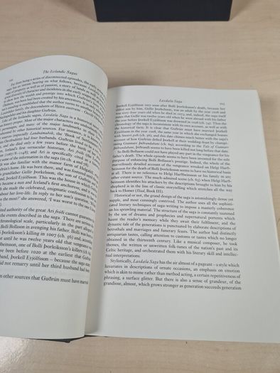 Folio Society The Icelandic Sagas Book Volume 2 Magnus Magnusson  With Slip Cover