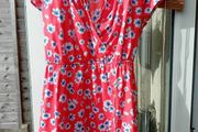 Pretty Tea Dress Retro Flower Print