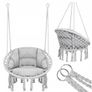 Hanging Swing Chair for Home Garden with Pillow Image 4