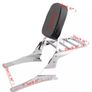 Backrest For Suzuki Intruder Motorcycle Passenger  Bar Luggage Rear Rack Image 3