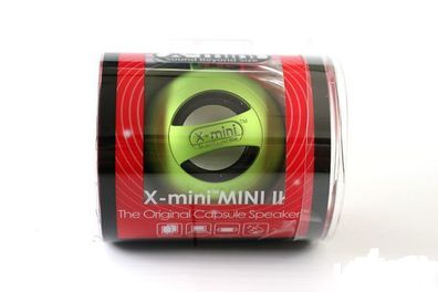 X Mini Ii Portable Travel Speaker For Mp3 Player, Ipod, Mobile Phone (xmini) Red Black Green