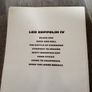 led zeppelin IV off the record album tab book Image 3