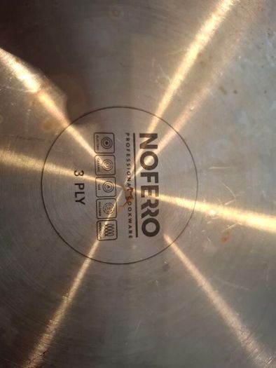 Large Cooking Saucepan and Two Large Frying Pans