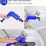 Unclog Your Toilet/Sink/Bathtub Instantly with this Air Pressure Drain Pump Pipe Dredge Tool! Image 2