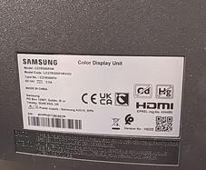 Samsung 27" Curved Full HD monitor